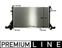 Mahle CR 1770 000P KüHler, MotorküHlung Passend FüR Nissan Opel Renault