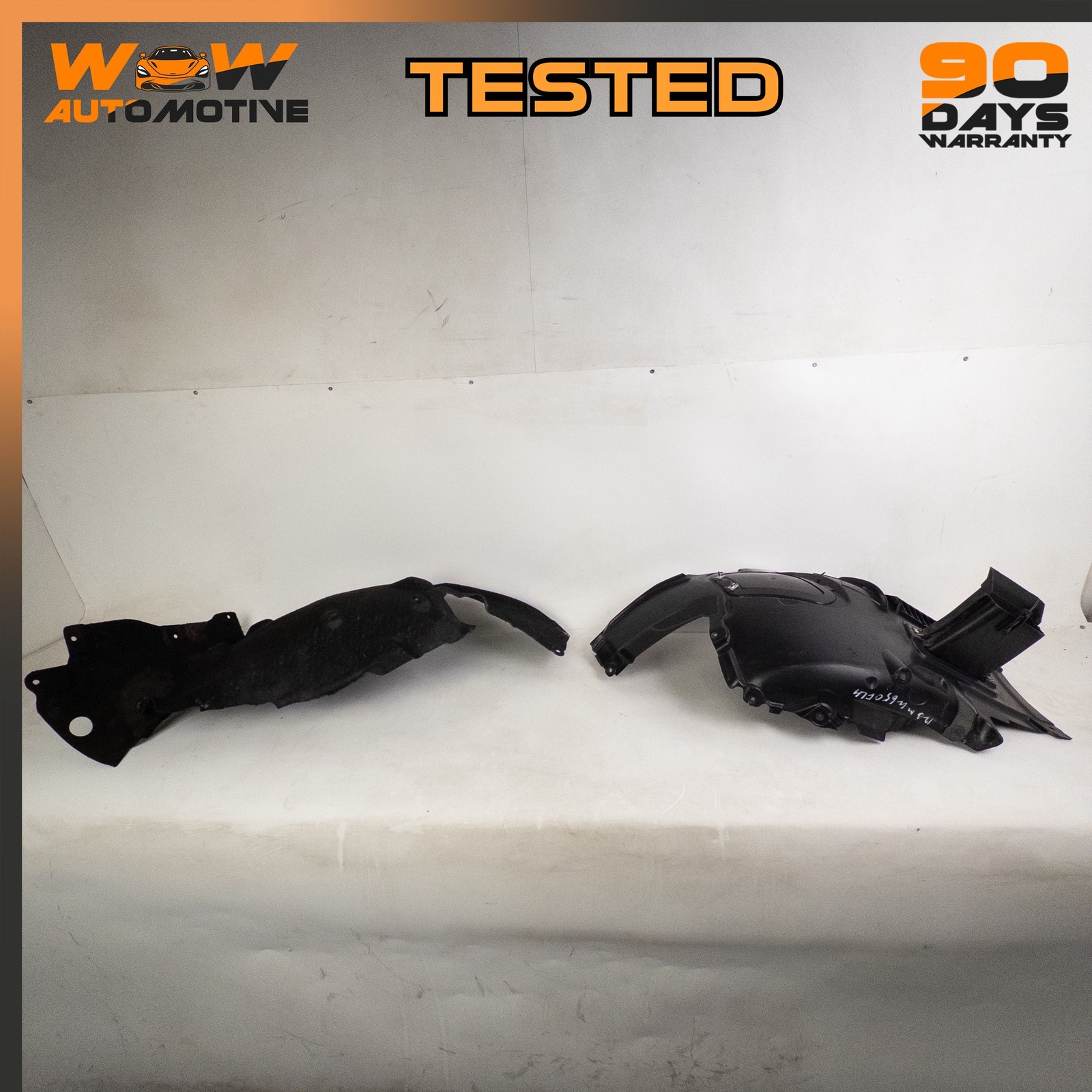 09-18 BMW F13 650I 640I FRONT LEFT DRIVER SIDE SPLASH GUARD FENDER LINER OEM