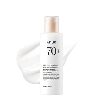 Anua Rice 70 Intensive Moisturizing Milk Lotion For Deep Hydration And