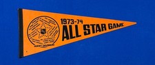 1973-74 NHL All Star Game Hockey Pennant West Division Pittsburgh Penguins