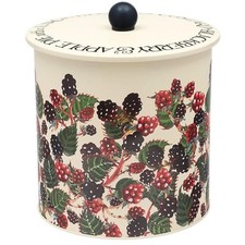 Emma Bridgewater Biscuit Barrel Tin Blackberry Decorative Storage