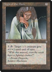 Aegis of the Meek - Ice Age #307 Rare Artifact