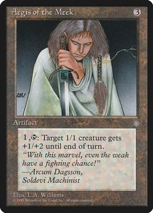 Aegis of the Meek - Ice Age #307 Rare Artifact