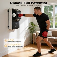 Wall Mount Uppercut Boxing Heavy Bag Square Boxing MMA Training Punching Target