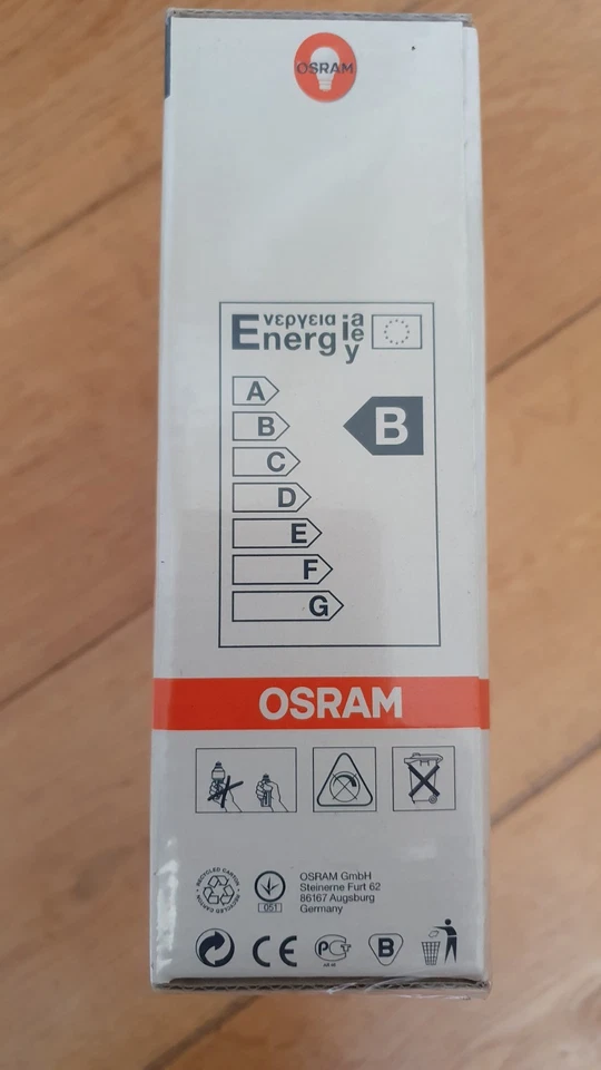 3 x Osram Dulux EL 20W 100W equivalent Energy Saver Light Bulbs Bayonet RATTLE - Image 2 of 4