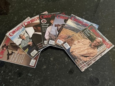 Lot of 7 Cowboys & Indians Magazine Year 2013 Complete Sam Elliot George Strait