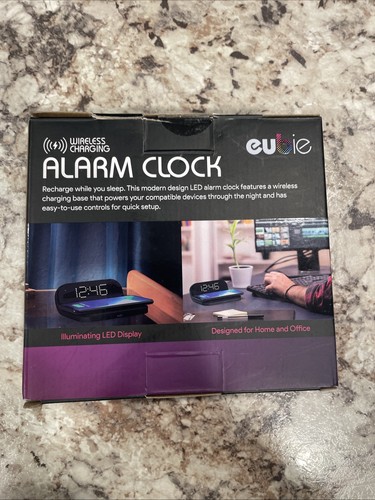 Eubie wireless charging alarm clock - Picture 3 of 3