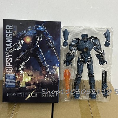 NECA Pacific Rim Gipsy Danger Obsidian Fury LED Mecha Action Figure New Toy Gift