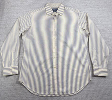 Polo Ralph Lauren Shirt Mens 16 34/35 Stripe Curham Classic Fit Dress Preppy