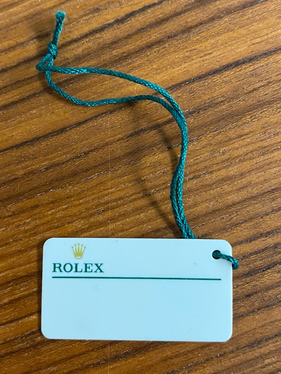 Rolex 178343 Datejust 31 Genuine White Hang Tag (M) | eBay
