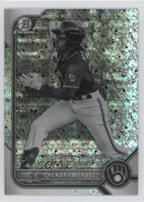 2022 Bowman Chrome Black & White Mini-Diamond Refractor Hendry Mendez 13kb