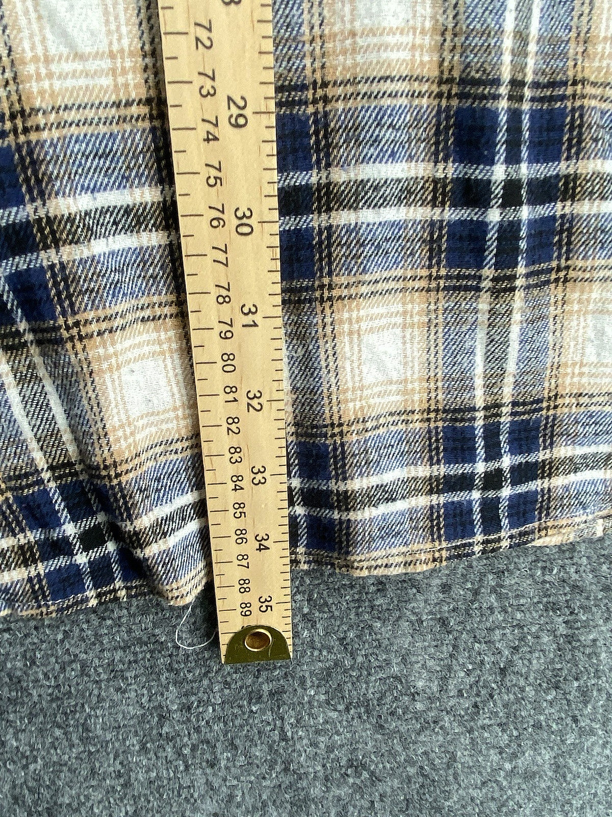 PrettyLittleThing Multicolor Oversized Flannel Bu… - image 3