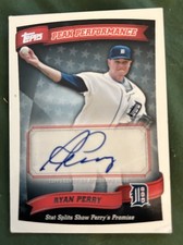 2010 Topps - Peak Performance Autographs Series 2 Ryan Perry #PPA-RP (AU)