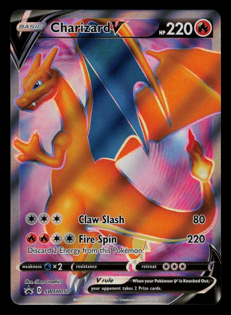 Charizard V SWSH050 SWSH: Sword & Shield Promo Cards for sale | eBay