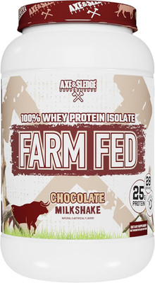 Farm Fed 100% Whey Protein Isolate | 25G Protein | Low Carb, Low Sugar, Gluten F