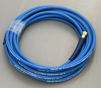 #ad #ad PROJET CHINA HW50B 3 8quot; PRESSURE WASHER HOSE 4500 PSI W.P. 250°F 50#x27; NON MARKING C $149.99