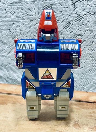 Vintage 1984 GOBOTS Guardian 7246 Power Suit Warrior Robot Jet Toy by BANDAI