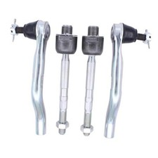 Front Inner and Outer Left Right Steering Tie Rod Ends for Honda Accord