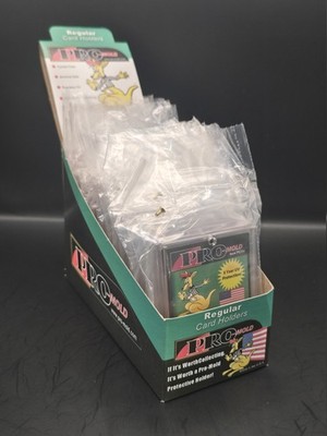 25x Pro-Mold PC5II 20pt One Screw Card Holders Full Box Screwdown Made in USA