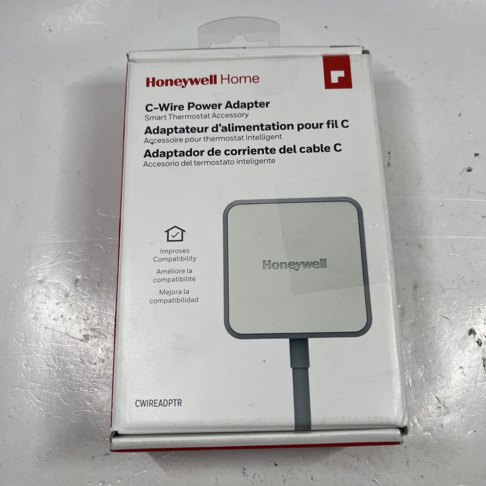 Honeywell Home THP9045A1098 C-Wire Power Adapter For Wi-Fi Thermostat - Used