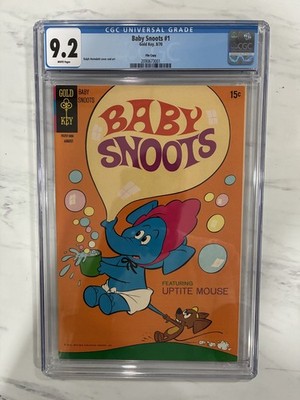 Baby Snoots #1 1970 CGC NM- 9.2 File Copy White Pages Gold Key