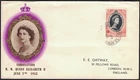 BRITISH KUT, QEII 1953 CORONATION, ILLUSTRATED FIRST DAY COVER.