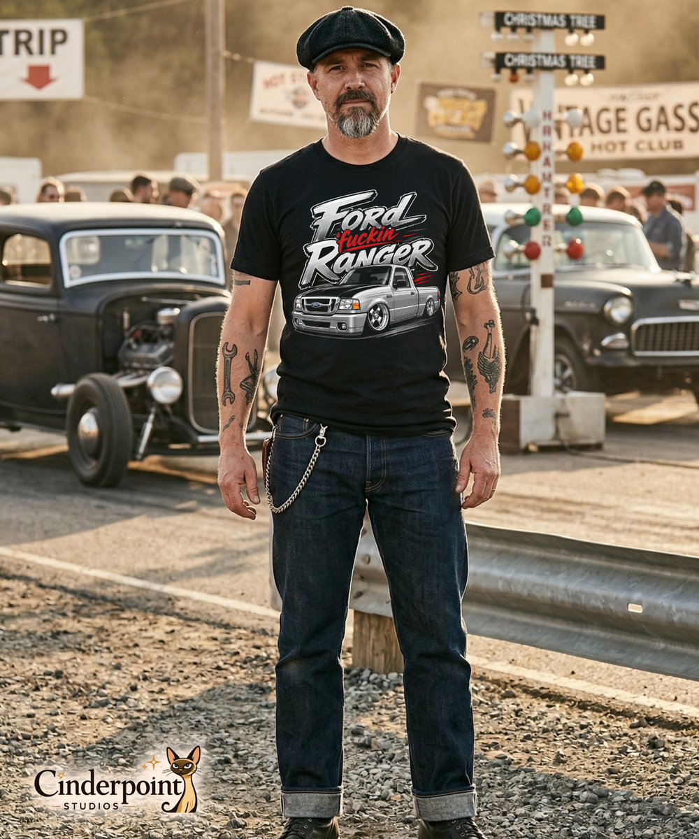 専用 22SS Ford Tee Saint Rage×Fuct 両袖プリ XL Ford Fuckin Ranger T-Shirt Mini Truck Custom Slammed Lowered