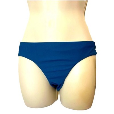 Nike Women's Hydralock Fusion Scoop Bikini Bottom, Color Marina, Size Large, NWT
