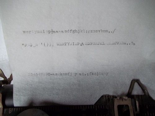 Máquina de escribir portátil modelo Remington verde azulado vintage de los años 20 #V254725 sin estuche - Imagen 3 de 19