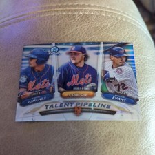 2018 Talent Pipeline Chrome Phillip Evans/P.J. Conlon/Andres Gimenez #TP-NYM