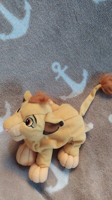 Simba König der Löwen Disney vintage alt ca 16 cm Stofftier Kuscheltier