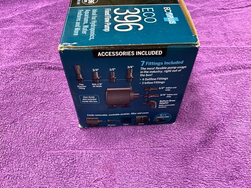 Ecoplus 396 Submersible Water Pump 396 GPH - eco396 aquarium fish hydroponics - Picture 4 of 4
