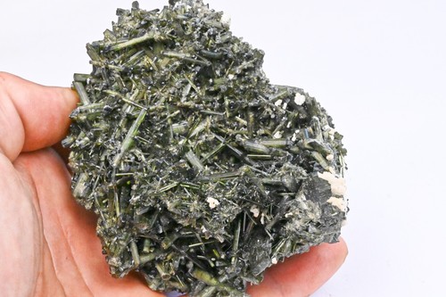 Amas de Tourmaline verte du Brésil 326g minérale de collection - Imagen 2 de 16