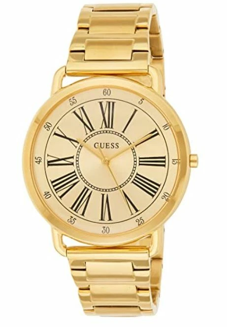 Guess Ladies Kennedy PVD Gold Bracelet Watch W1149L2 eBay