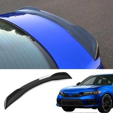 CARBON FIBER Spoiler For 2022-2025 Honda Civic Sedan Si Factory Style Trunk Wing