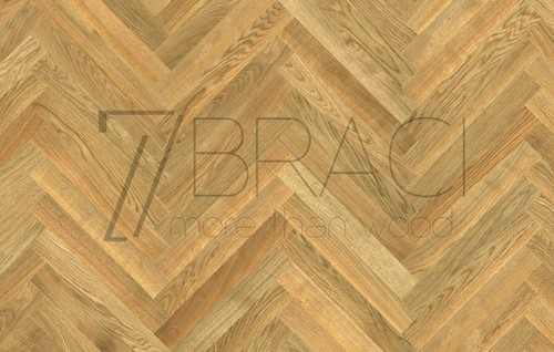 Oak Parquet Flooring 6mm wear Engineered wood Natural Oiled Prime AB sample - Picture 3 of 3