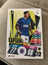 #CP9 JAMES TAVERNIER 2020-21 Topps Match Attax Extra Captain Rangers C101