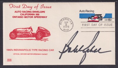 Bobby Rahal, American Auto Racer, 1986 INDY 500 Winner, signed Auto Racing FDC