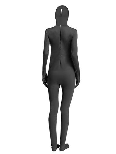 Unisex Women Men Jumpsuit Dance Bodysuit Gymnastics Leotard Stretch Hooded Suit - Picture 97 of 111