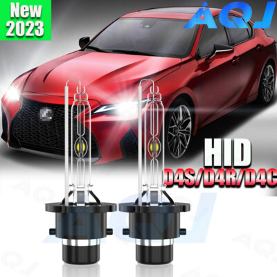 2PC New D4S Xenon HID Headlight Bulbs 6000K For Lexus Toyota OEM 42402 66440 set