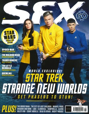 UK SFX Magazine Star Trek, Walking Dead, Star Wars: Ahsoka, Spider-Man June 2023