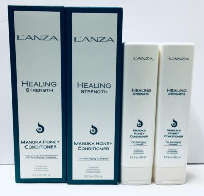 Lanza Healing Strength Manuka Honey Conditioner - 2 Pack/8.5 fl oz each