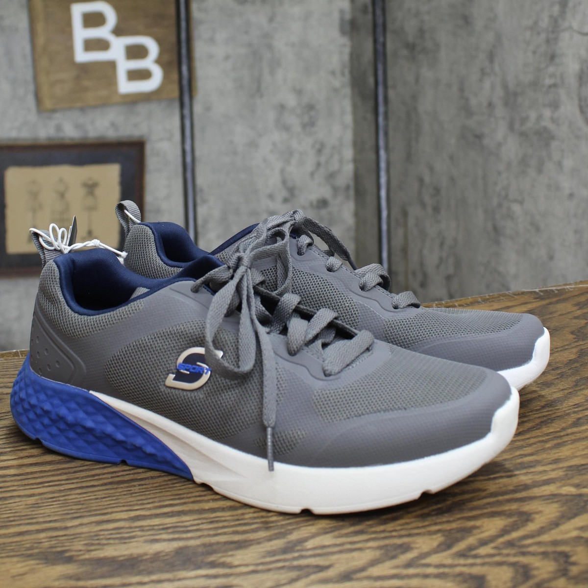 Sneakers Skechers Air Infinity Gris Tenis Skechers Zapatos