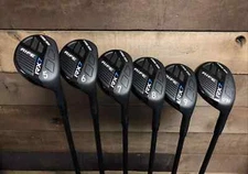 USED RH Mens Rife Golf RX7 Hybrid Iron Set #5-PW Regular Flex Graphite 5960-PWCT