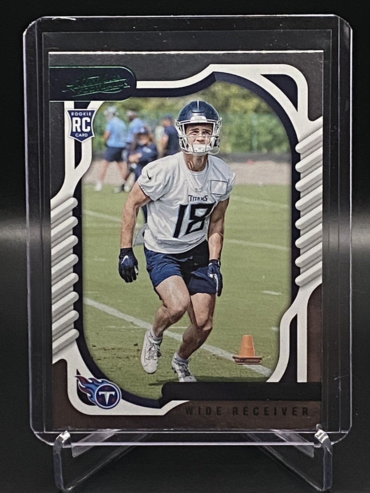 2022 Absolute Football Kyle Phillips 180 RC Green Foil Tennessee Titans