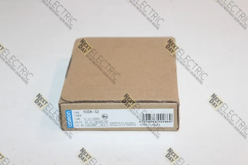 Omron, H3DK-S2, Timer Electric DIN  24-240v .1-1200h