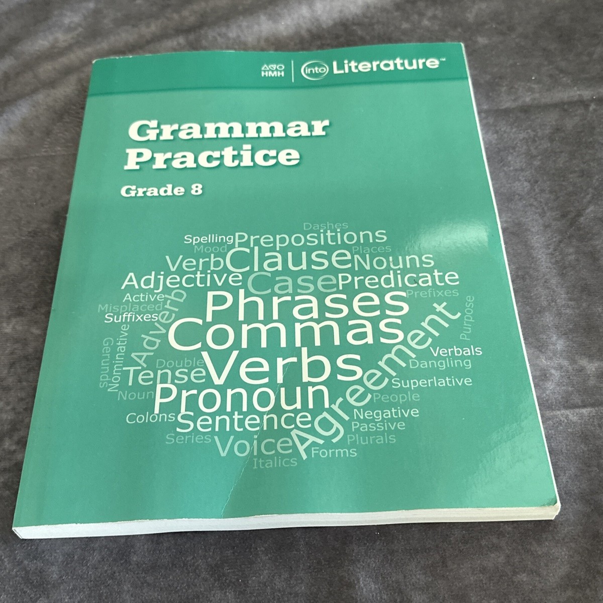 HMH Into Literature, Grammar Practice, Grade 8, Softcover