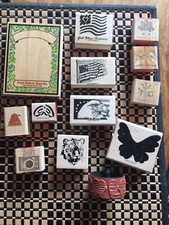 Rubber stamps Stampin up posh impressions inkadinkdo 13 Total