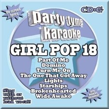 Party Tyme Karaoke - Girl Pop 18 - Audio CD By Party Tyme Karaoke - VERY GOOD