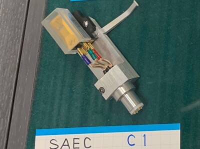 SAEC C1 MC Stereo Phono Cartridge Yamaha Headshell USED JAPAN vintage audio RARE